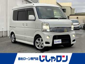 スズキ エブリィ ワゴン PZターボ スペシャル ハイルーフ ナビ TV BT Bカメ TEIN車高調 ウッドステア