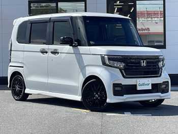 ホンダ Ｎ ＢＯＸ カスタム L ターボ スタイル+ブラック 純正9型ナビ 両側電動扉 Bカメラ ETC