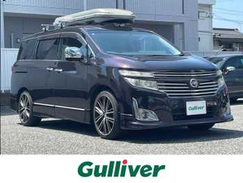 日産 エルグランド 350ハイウェイスター 1オーナー HDDナビ 後席モニター 4WD Bカメ