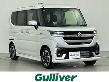 スズキ スペーシア カスタム HYBRID XS 純正OPナビ ハンドルヒーターシートヒータ