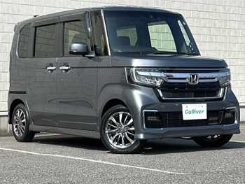 ホンダ Ｎ ＢＯＸ カスタム L 純正ナビ 後席モニター 両側パワスラ