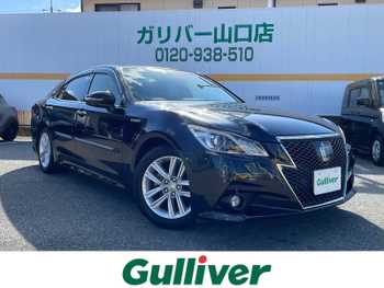トヨタ クラウン ハイブリッド アスリートS 純正ナビ DVD BT フルセグ Bカメラ HID ETC