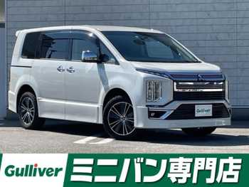三菱 デリカＤ：５ アーバンギア G パワーパッケージ 純正10型ナビ 全方位 後席モニター ETC USB