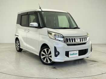 三菱 ｅＫスペース カスタムT 社外ナビ バックカメラ 両側パワスラ ETC