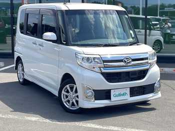 ダイハツ タント カスタム X トップED SA 社外ナビ フルセグ Bカメラ 純エンスタ