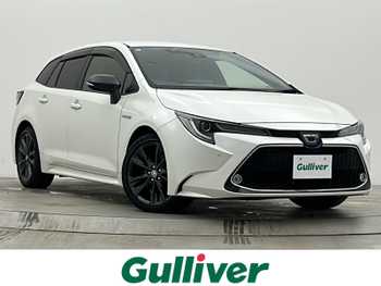 トヨタ カローラツーリング ハイブリッド ダブルバイビー 純正ナビ バックカメラ TSS クルコン BSM