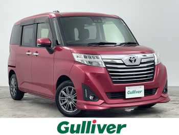 トヨタ ルーミー カスタムG 禁煙車 純正ナビ 全方位 両側電動 衝突軽減
