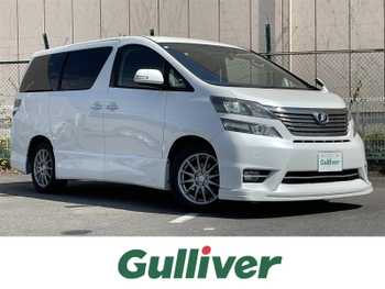 トヨタ ヴェルファイア 2．4Z プラチナセレクションⅡ アルパインナビ　天吊モニター クルコン