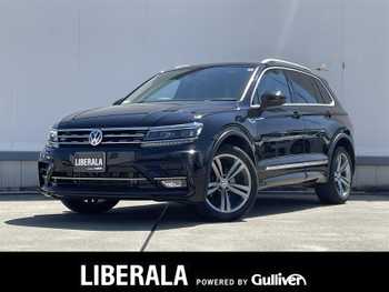 フォルクスワーゲン ティグアン TDI 4モーション Rライン 純正ナビ 360°カメラ 黒レザー ETC2.0