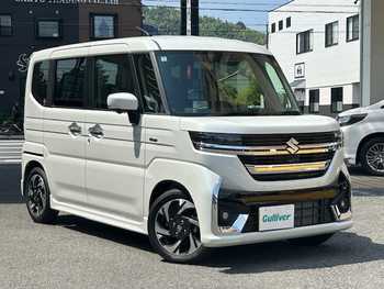 スズキ スペーシア カスタム HYBRID XS ナビ 全方位カメラ 両側電動ドア HUD