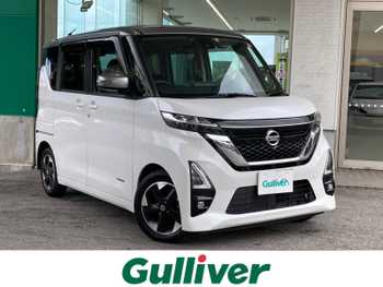 日産 ルークス ハイウェイスター X ワンオーナー　禁煙車　純正9インチナビ