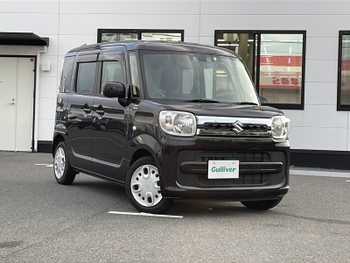 スズキ スペーシア HYBRID X 禁煙車 社外ナビ 両側電動ドア 衝突軽減