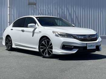ホンダ アコード ハイブリッド EX サンルーフ 純正ナビ シートヒーター ETC　