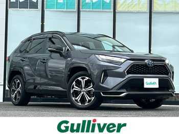 トヨタ ＲＡＶ４ ＰＨＶ ブラックトーン ワンオーナー TSS BSM 純正ナビ ETC