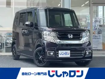 ホンダ Ｎ ＢＯＸ カスタム SSブラックSパッケージ 純正ナビ　左側パワスラ　シートヒーター