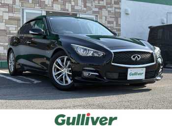 日産 スカイライン ハイブリッド 350GT Type P ワンオーナー/純ナビ/クルコン/革シート/BT
