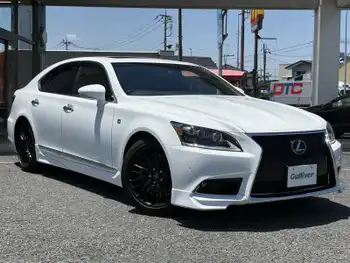 レクサス ＬＳ 460 Fスポーツ Xライン TRDアンダーエアロ&マフラー　SR　赤黒皮