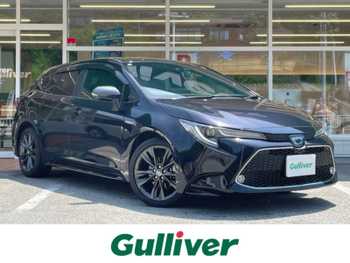 トヨタ カローラツーリング ハイブリッド ダブルバイビー 純正メモリナビ クルコン バックカメラ