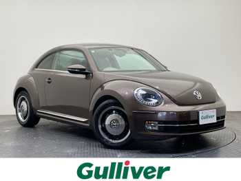 フォルクスワーゲン ザ・ビートル チョコ 社外7型ナビ ドライブレコーダー ETC LED