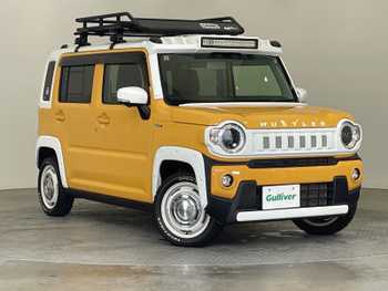 スズキ ハスラー HYBRID X ターボ 禁煙車 ルーフキャリア 全方位 純正ナビ