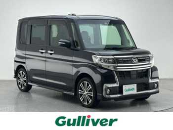 ダイハツ タント カスタム RS トップED SA Ⅲ 社外ナビ 両側P Bカメ スマアシ3 半革 LED