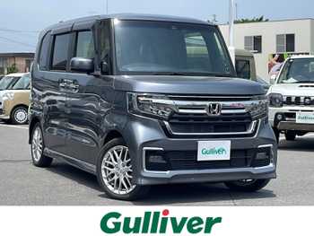 ホンダ Ｎ ＢＯＸ カスタム L ターボ 衝突軽減 純正ナビ 両側電動シートヒーター
