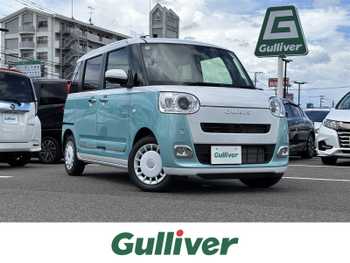 ダイハツ ムーヴ キャンバス ストライプス G 純正ナビ　バックカメラ　両側パワスラ