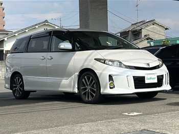 トヨタ エスティマ アエラス プレミアムエディション 純正ナビ/Bカメラ/フリップダウンモニター