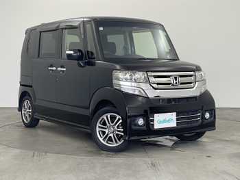 ホンダ Ｎ ＢＯＸ カスタム G Lパッケージ ナビ Bカメラ  ETC パワスラ HID スマキー