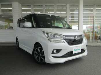 スズキ ソリオ バンディット HV MV 純8型ナビ 全周囲カメラ 両側パワスラドア