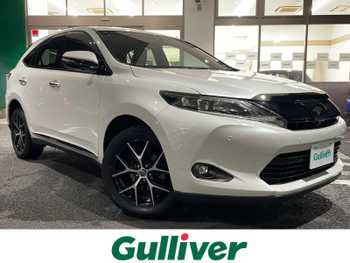 トヨタ ハリアー プレミアム スタイルアッシュ 専用ALPINEナビ ハーフレザー Pバックドア