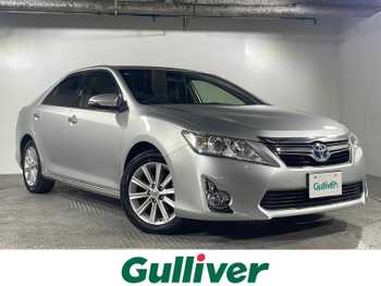 トヨタ カムリ ハイブリット レザーパッケージ 禁煙車　純正ナビ　BT　Bカメラ