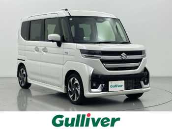 スズキ スペーシア カスタム HYBRID XS ターボ 禁煙車 ナビ 全周囲カメラ 両側パワスラ