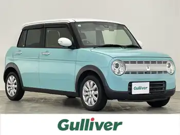 スズキ ラパン X 純正ナビ　木目調パネル　全方位カメラ