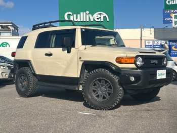 トヨタ ＦＪクルーザー ファイナルエディション 社外SDナビ 4WD 社外アルミホイール ETC