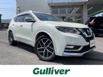 日産 エクストレイル モードプレミア ハイコントラストインテリア 純正9型ナビ　ベージュ革　フリップダウン
