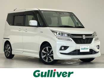 スズキ ソリオ バンディット HV MV セーフティサポート 両側電動 8型ナビ ETC