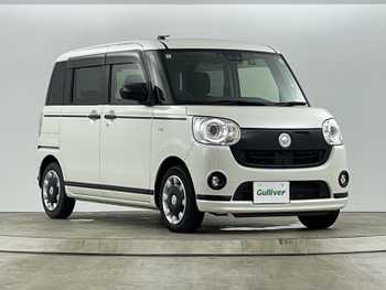 ダイハツ ムーヴ キャンバス G ブラックアクセント VS SAⅢ 純正8型ナビ ドラレコ 全方位カメラ 禁煙車