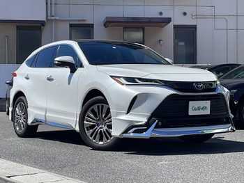 トヨタ ハリアー ハイブリッド Z レザーパッケージ 純正ナビ 衝突軽減 モデリスタ 全方位 HUD