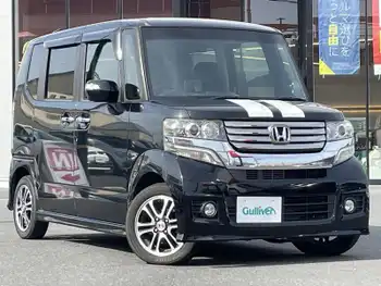 ホンダ Ｎ ＢＯＸ カスタム G SSパッケージ 1オーナー純正SDナビBカメPスタート禁煙車