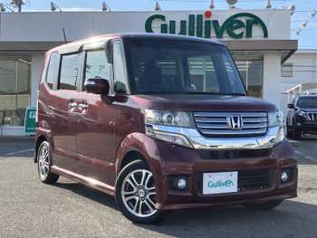 ホンダ Ｎ ＢＯＸ ＋ カスタム G Lパッケージ 純正ナビ 両側パワスラ プッシュスタート