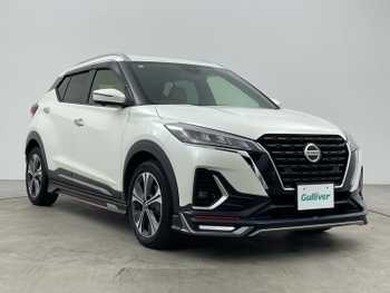 日産 キックス X ツートーンインテリアED エアロ/全方位/プロパイロット/LED