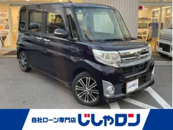 ダイハツ タント カスタム RS SA 衝突軽減B 純正8型ナビ 後席モニタ Bカメラ