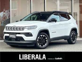 クライスラー・ジープ ジープ コンパス ロンジチュード 後期 黒半革 ACC/BSM Bカメラ 純正17AW