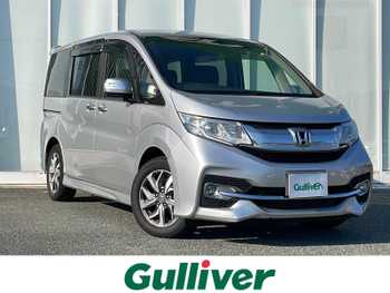 ホンダ ステップワゴン スパーダ 社外7型ナビ Bカメラ 片側パワスラ ETC