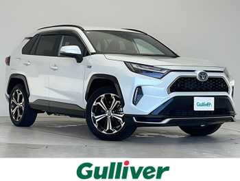 トヨタ ＲＡＶ４ ＰＨＶ Z 衝突軽減 純正10型DAナビ 置くだけ充電 HUD