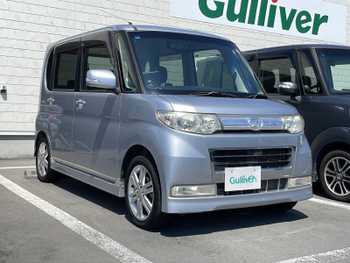 ダイハツ タント カスタム RS 左パワースライド　ポータブルナビ　