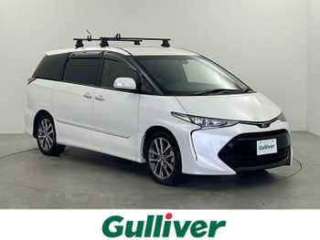 トヨタ エスティマ アエラス プレミアム G 禁煙車 純正ナビ 衝突軽減 電動リアゲート