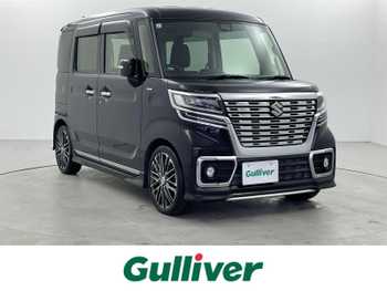 スズキ スペーシア カスタム HYBRID XS ターボ 純正8インチナビ バックカメラ　ETC