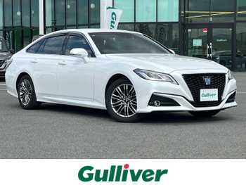 トヨタ クラウン ハイブリッド B 純正ナビTV クルコン Bカメ Pシート LED